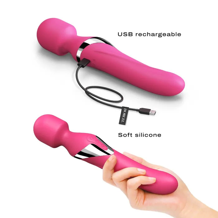 Wand Vibromasseur Dual Orgasms Rose