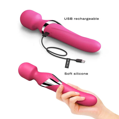 Wand Vibromasseur Dual Orgasms Rose